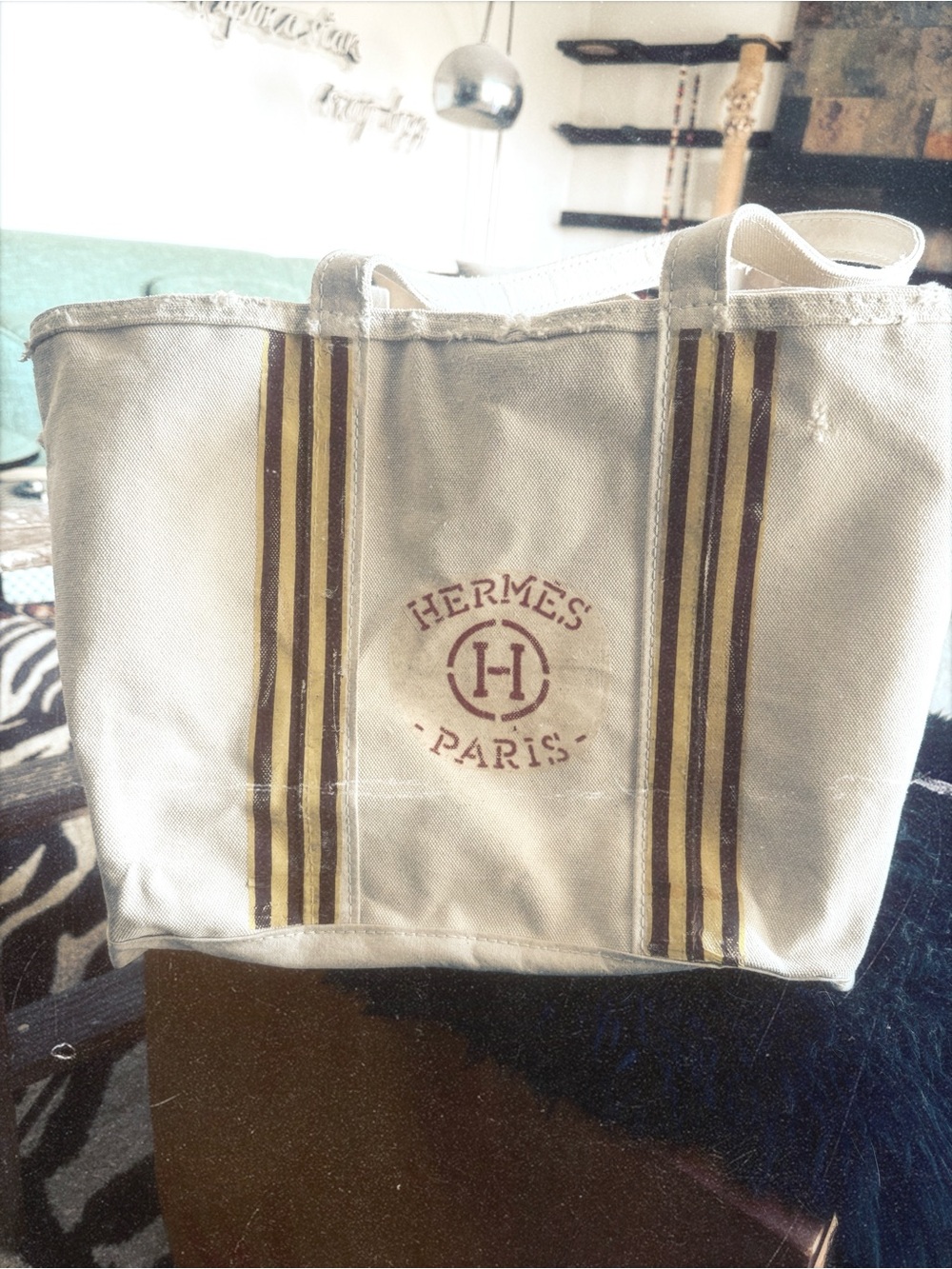 LL BEAN CUSTOM BOAT & TOTE | ZIP TOP IN LARGE - Picture 2 of 14